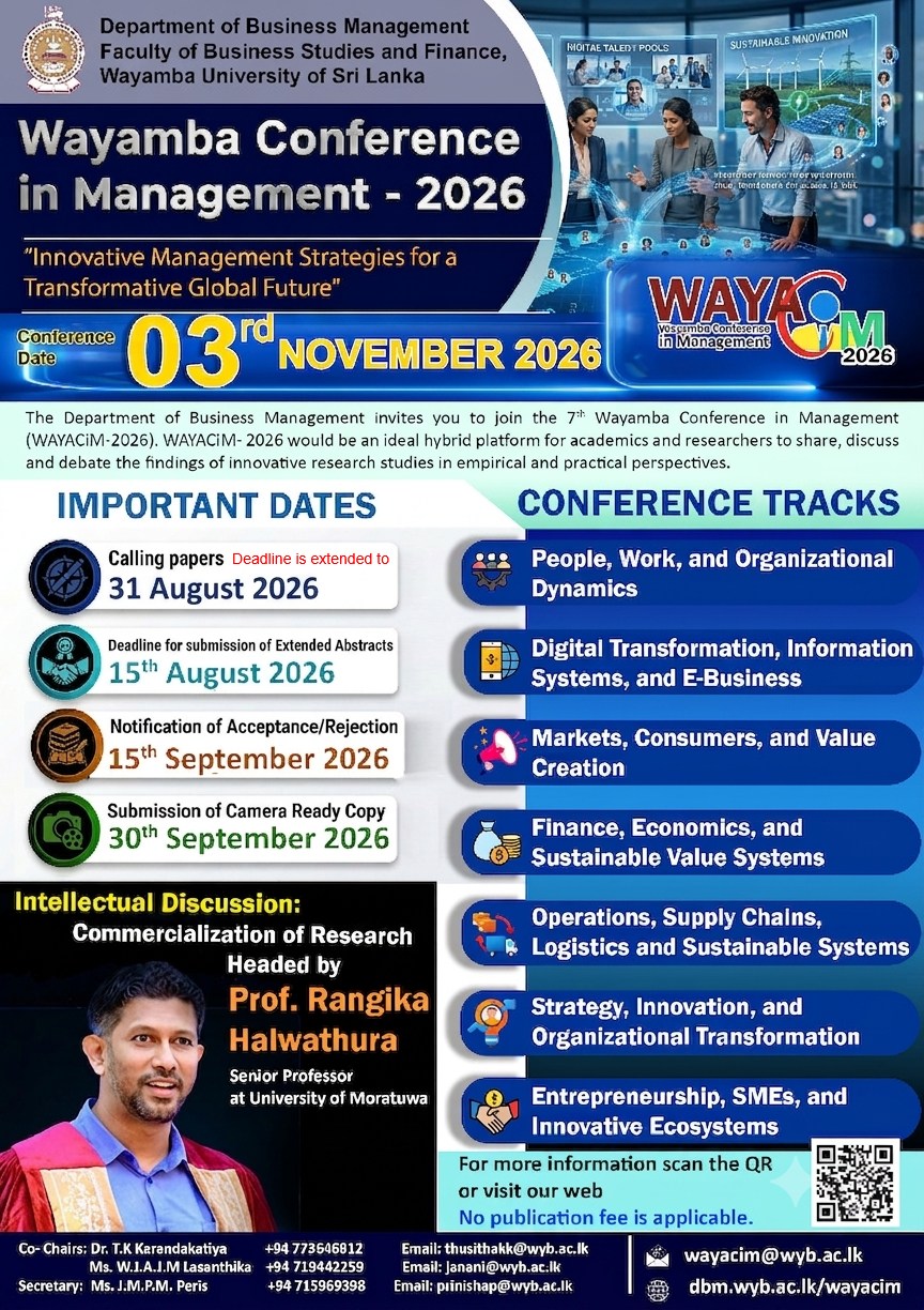WAYACiM 2026 conference poster